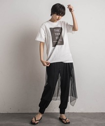 MAYSON GREY（メイソングレイ）の「2WAYジョーゼットジョガーパンツ≪手洗い可能≫（その他パンツ・レディース）」