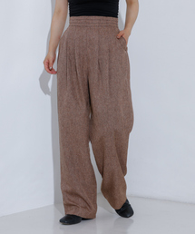 NOMINE | 【セットアップ着用可】シャーク タックワイドパンツ(スラックス)