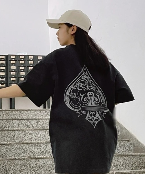 セール】【ユニセックス】エースフラッグプリントTシャツ（Tシャツ