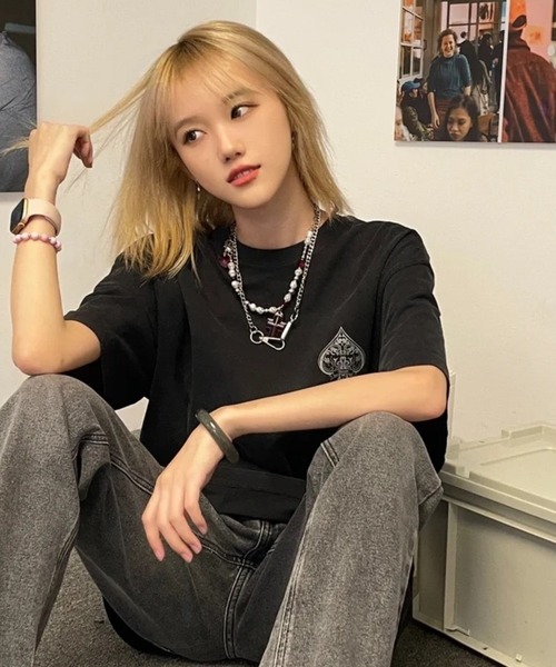 DIAVEL（ディアベル）の「【ユニセックス】エースフラッグプリントTシャツ（Tシャツ/カットソー・レディース・ホワイト/ブラック・M）」の22枚目の写真