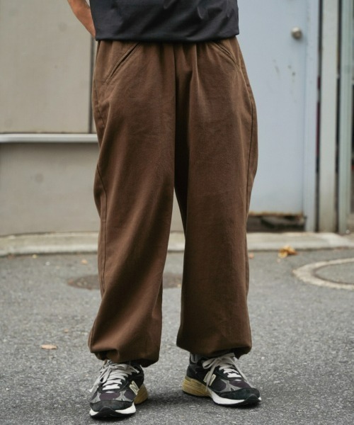 CIAOPANIC TYPY（チャオパニックティピー）の「コットンワイドミリタリーパンツ（チノパンツ・メンズ・ブラック/ブラウン/ベージュ・ONE SIZE）」の4枚目の写真