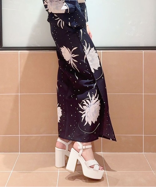 ESPERANZA（エスペランサ）の「【ラク盛り／サンダル】リピーター続出／脚長美脚　ラク盛り厚底サンダル（サンダル・レディース・ブラック系2/アイボリー/アイボリー系2/ブラック系8/ブラック/ブルー系その他4/グレー系4/ピンク系9/ブラック系5/ホワイト系6・L/M/S/LL）」の19枚目の写真