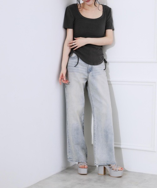 ESPERANZA(エスペランサ)の「【ラク盛り/約12㎝】ラク盛り厚底サンダル(サンダル・レディース・ブラック系2/アイボリー/アイボリー系2/ブラック系8/ブラック/ブルー系その他4/グレー系4/ピンク系9/ブラック系5/ホワイト系6・L/M/S/LL)」の17枚目の写真