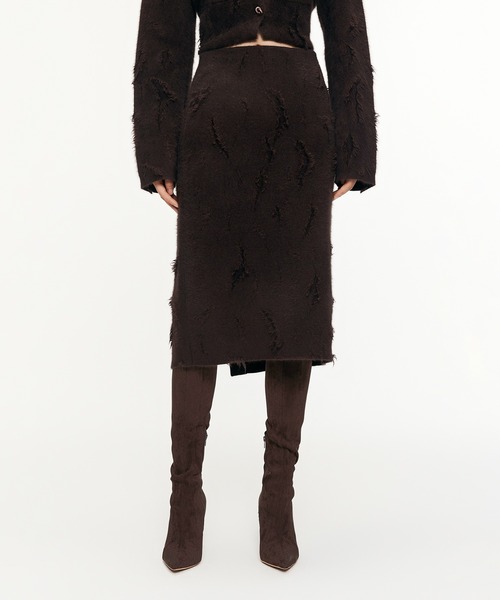 【セール】Vintage Knit Skirt / ヴィンテージニットスカート（スカート）｜JNBY（ジェーエヌビーワイ）