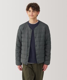 無印良品 | 紳士　軽量ダウンノーカラージャケット（帯電防止裏地）(ダウンジャケット/コート)