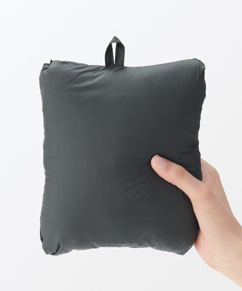 無印良品（ムジルシリョウヒン）の「紳士　軽量ダウンノーカラージャケット（帯電防止裏地）（ダウンジャケット/コート・メンズ・ブラック/ダークブラウン系/ダークグレー/ブルー系・S/L/XL/M）」の20枚目の写真