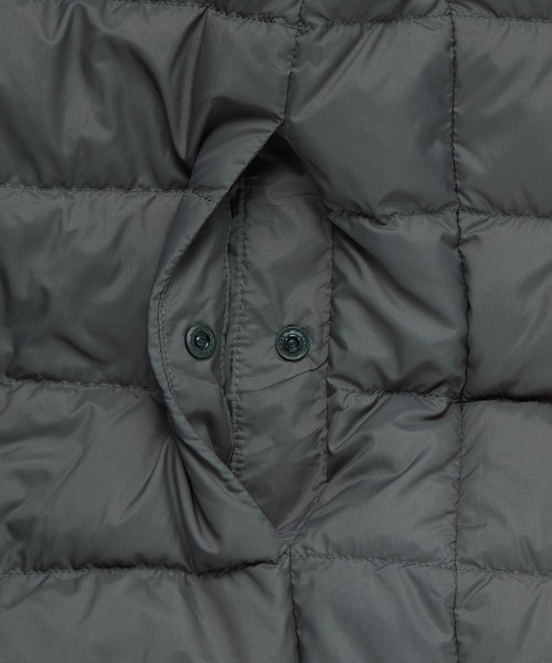無印良品（ムジルシリョウヒン）の「紳士　軽量ダウンノーカラージャケット（帯電防止裏地）（ダウンジャケット/コート・メンズ・ブラック/ダークブラウン系/ダークグレー/ブルー系・S/L/XL/M）」の21枚目の写真