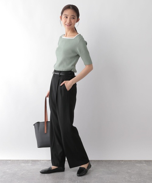 GLOBAL WORK（グローバルワーク）の「ウツクシルエットワイド