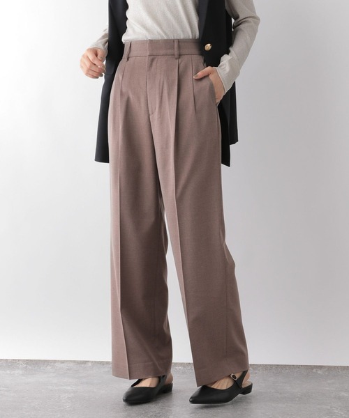 ダークブラウン ワークパンツ 大きめシルエット Dickies チノパン Dickies/ディッキーズ ダブルニーパンツ