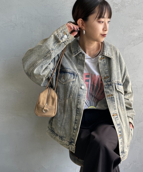 NOIR FABRIK/ヌワールファブリック] デニムトラッカージャケット