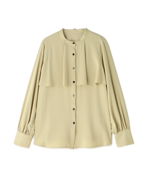 N.（N. Natural Beauty Basic）（エヌエヌナチュラルビューティーベーシック）の「◆◇ ケープディティールブラウス（シャツ/ブラウス・レディース・イエロー/オフホワイト/ブラック/グレー系その他・MEDIUM）」の5枚目の写真