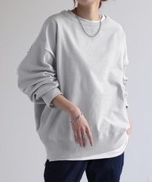 HUG.U（ハグユー）の「スポンジニットプルオーバー（ニット/セーター）」