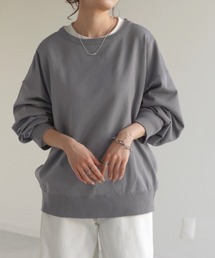 HUG.U（ハグユー）の「スポンジニットプルオーバー（ニット/セーター）」