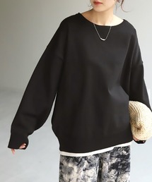 HUG.U（ハグユー）の「スポンジニットプルオーバー（ニット/セーター）」