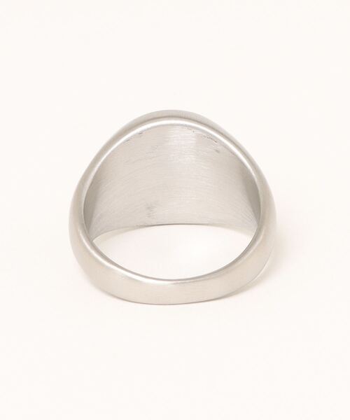 novice（ノーヴィス）の「【novice】Vintage Circle Signet Ring［Stainless］（リング・メンズ・シルバー・FREE/19/14）」の7枚目の写真