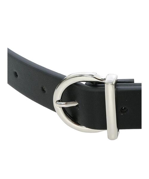 ehka sopo（エヘカソポ）の「合皮ベルト（ベルト・レディース・ブラック/ブラウン・F）」の4枚目の写真