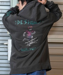 【ムラサキスポーツ限定】DC/ディーシー パーカー/プルオーバー ルーズシルエット オーバーダイ加工 DPO244086M
