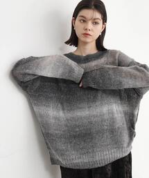 THE SHOP TK  | 【ヒルナンデス！で紹介】グラデーションシアーニット(ニット/セーター)