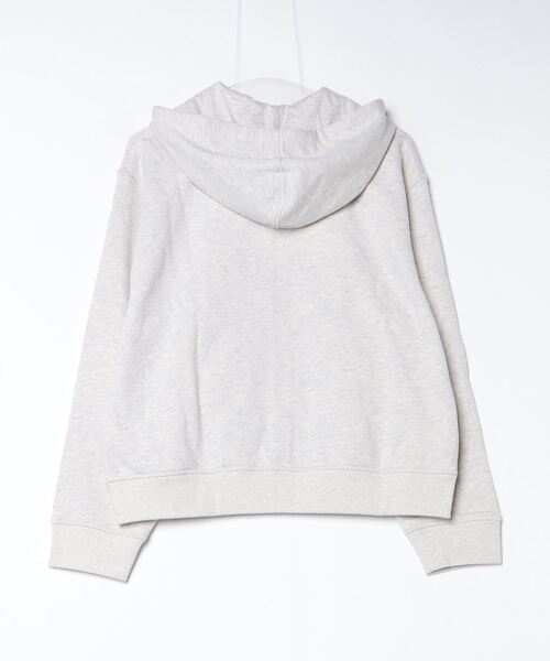 Maison Kitsune（メゾンキツネ）の「BABY FOX PATCH ZIPPED HOODIE（パーカー・レディース・ライトグレー/パープル・XS/S/M）」の8枚目の写真