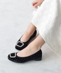 【Bridget Birkin Walk】バックルモチーフウォーキングパンプス(545243)