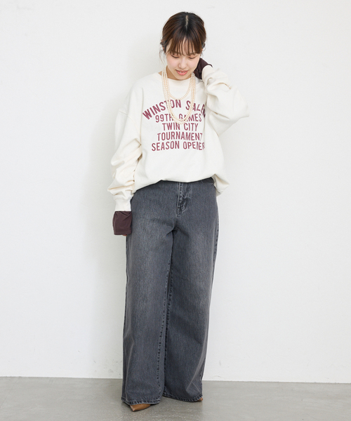 SLOBE IENA（スローブイエナ）の「SLOBE ロングパールネックレス（ネックレス・レディース・ホワイト・FREE）」の3枚目の写真