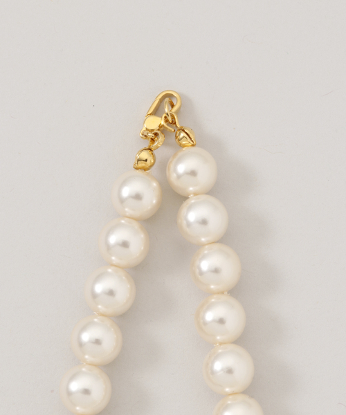 SLOBE IENA（スローブイエナ）の「SLOBE ロングパールネックレス（ネックレス・レディース・ホワイト・FREE）」の20枚目の写真