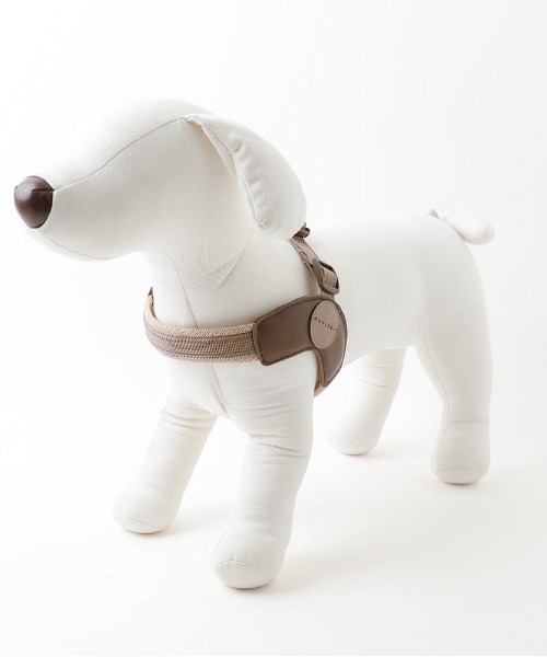 moncheri(モンシェリ)の「ソフトメッシュハーネス(リード/ハーネス/首輪・レディース・ベージュ・S/M)」の18枚目の写真