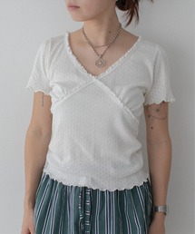 H/S mellow frill tee