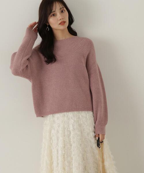 PROPORTION BODY DRESSING(プロポーションボディドレッシング)の「畦ニット / 1214270926(ニット/セーター・レディース・ホワイト系その他/ピンク/グレー系その他・SMALL/MEDIUM)」の3枚目の写真