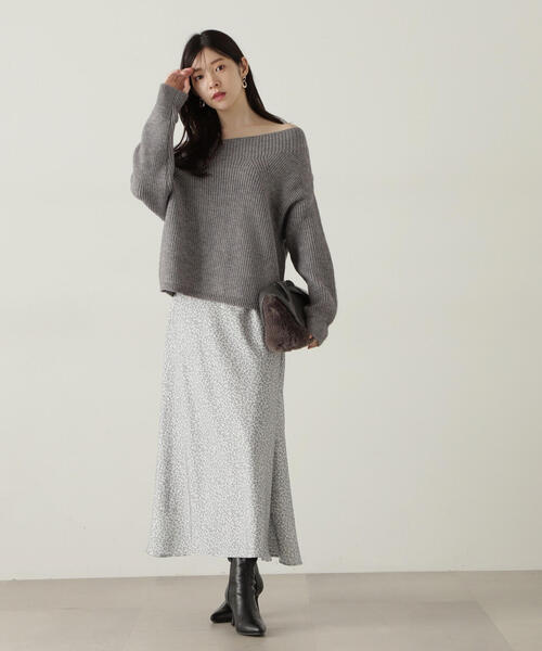 PROPORTION BODY DRESSING(プロポーションボディドレッシング)の「畦ニット / 1214270926(ニット/セーター・レディース・ホワイト系その他/ピンク/グレー系その他・SMALL/MEDIUM)」の17枚目の写真