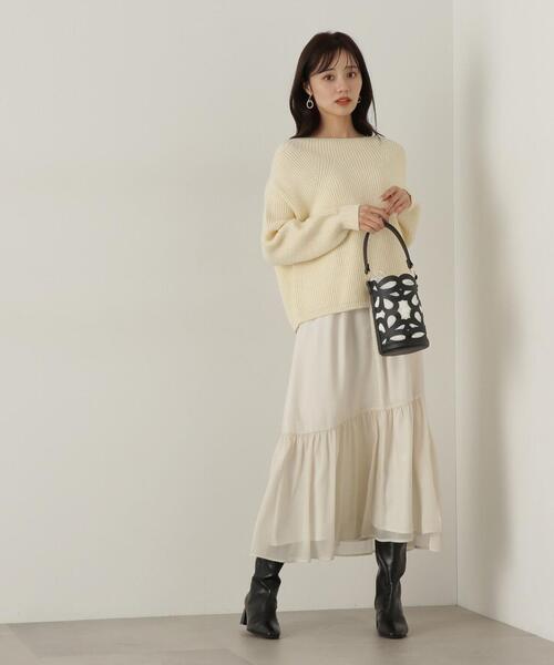 PROPORTION BODY DRESSING(プロポーションボディドレッシング)の「畦ニット / 1214270926(ニット/セーター・レディース・ホワイト系その他/ピンク/グレー系その他・SMALL/MEDIUM)」の22枚目の写真