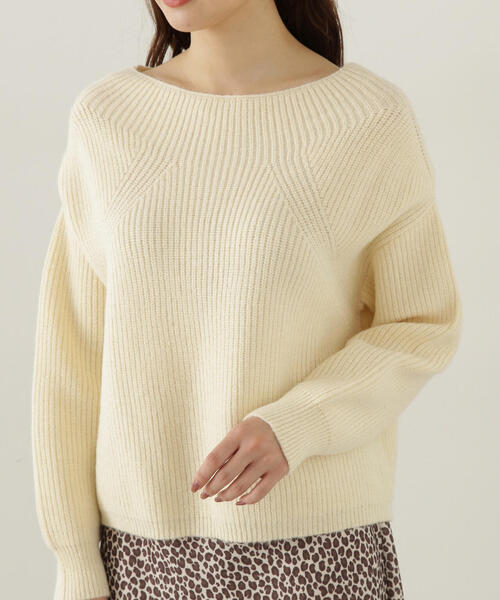 PROPORTION BODY DRESSING(プロポーションボディドレッシング)の「畦ニット / 1214270926(ニット/セーター・レディース・ホワイト系その他/ピンク/グレー系その他・SMALL/MEDIUM)」の7枚目の写真