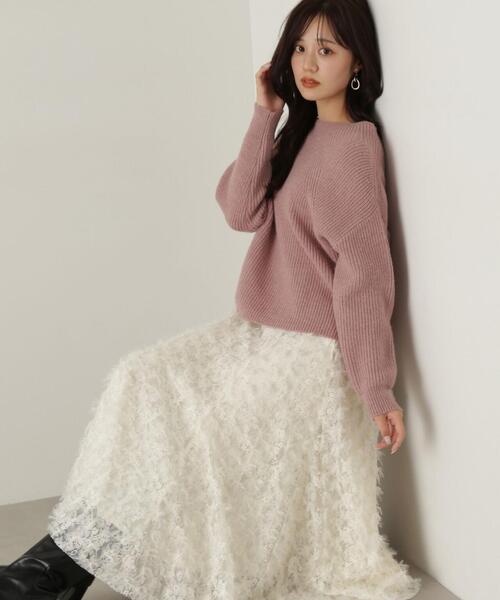 PROPORTION BODY DRESSING(プロポーションボディドレッシング)の「畦ニット / 1214270926(ニット/セーター・レディース・ホワイト系その他/ピンク/グレー系その他・SMALL/MEDIUM)」の10枚目の写真