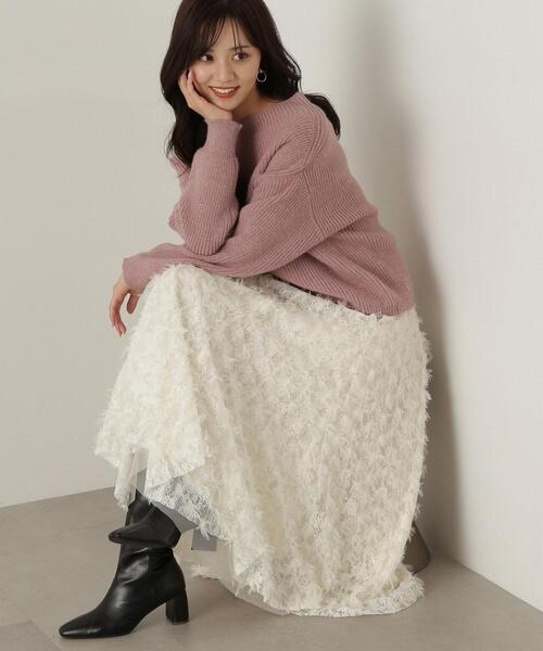 PROPORTION BODY DRESSING(プロポーションボディドレッシング)の「畦ニット / 1214270926(ニット/セーター・レディース・ホワイト系その他/ピンク/グレー系その他・SMALL/MEDIUM)」の11枚目の写真