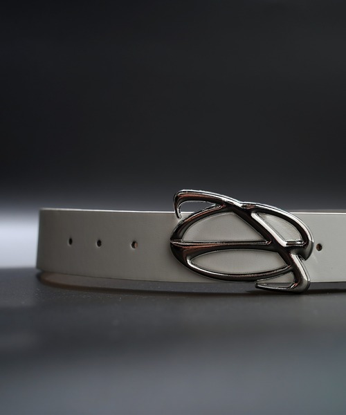 GLARE（グレア）の「【GLARE】ユニバース バックル ベルト / Universe Buckle Belt（ベルト・レディース・ホワイト・ONE SIZE）」の3枚目の写真