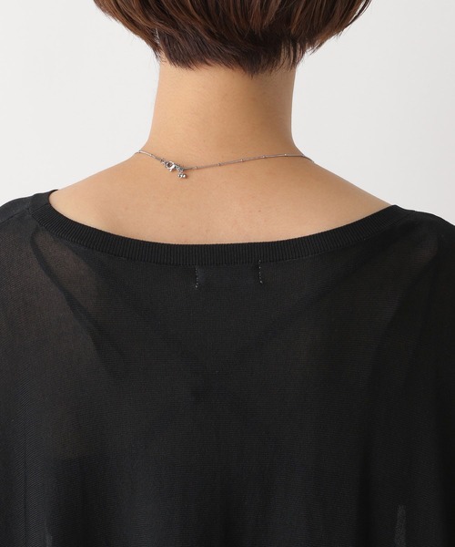 LEPSIM(レプシィム)の「14ゲージポンチョ長袖プルオーバー 133288(ニット/セーター・レディース・ブラック/ブラウン・FREE)」の21枚目の写真