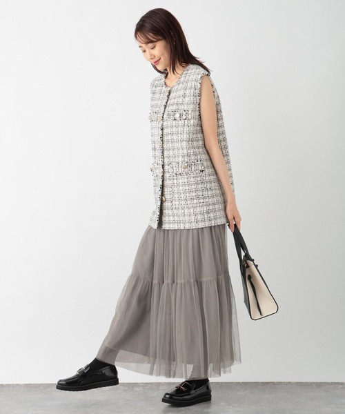m.a　取り置き期間8月12日まで GLOBAL WORK（グローバルワーク）の「MATINEE LINE/洗えるツィードジレ