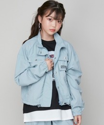【はっ水加工】シャカシャカショート丈ブルゾン
