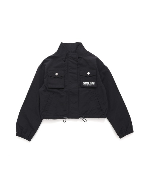 SISTER JENNI(SISTER JENNI)の「【はっ水加工】シャカシャカショート丈ブルゾン(ブルゾン・キッズ・ブラック/サックスブルー・130cm/140cm/150cm/160cm)」の13枚目の写真