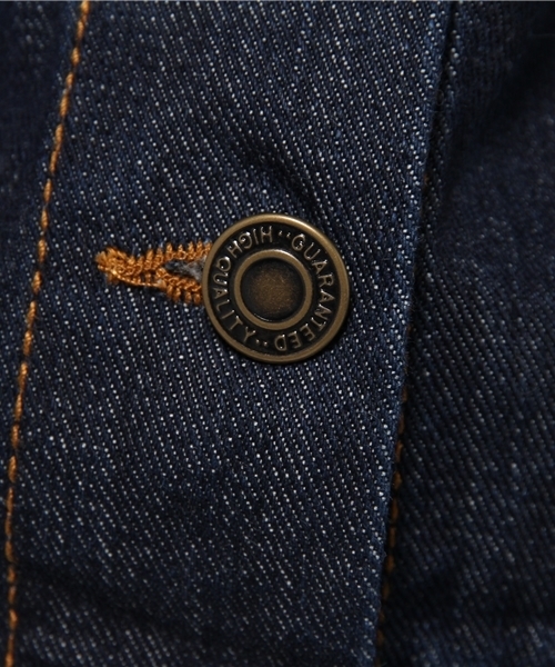 Chico(チコ)の「【who's who Chico】 デニムGジャン(デニムジャケット・レディース・ネイビー/ブルー/ベージュ・FREE)」の14枚目の写真