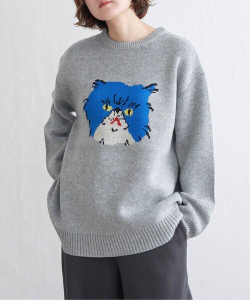 notch.（ノッチ）の「CATジャガードニット（ニット/セーター）」 - WEAR