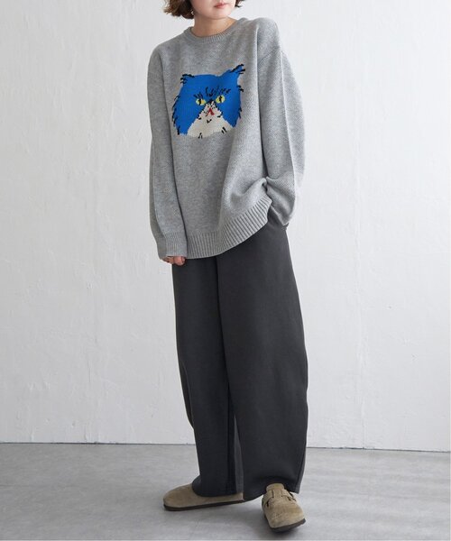 notch.（ノッチ）の「CATジャガードニット（ニット/セーター）」 - WEAR