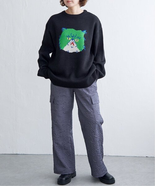 notch.（ノッチ）の「CATジャガードニット（ニット/セーター）」 - WEAR