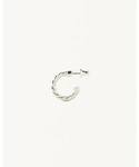 FORSOMEONE（フォーサムワン）の「FORSOMEONE TWIST EARRINGS M SILVER