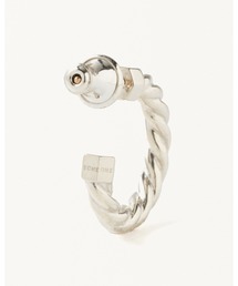FORSOMEONE（フォーサムワン）の「FORSOMEONE TWIST EARRINGS M SILVER