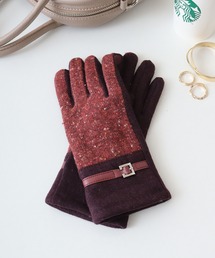 手袋（レッド/赤色系・ウール・ニット）ファッション通販 - ZOZOTOWN