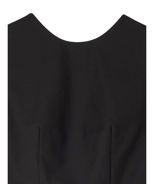 Ameri(アメリ)の「UND FLUFFY SET DRESS(ワンピース・レディース・ブラック/ベージュ・MEDIUM/SMALL)」の3枚目の写真