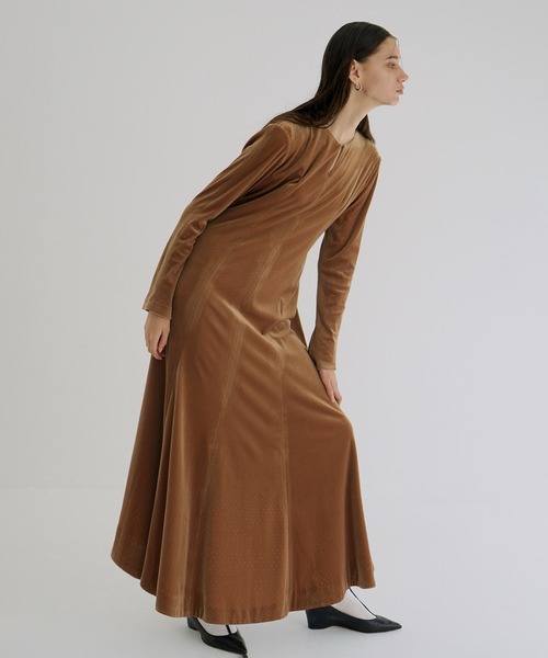 VELOUR GLITTER ONEPIECE（ワンピース）｜CLANE（クラネ）の