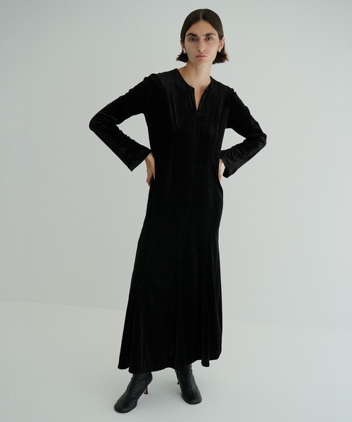 【最終値下げ】CLANE VELOUR GLITTER ONEPIECE VELOUR GLITTER ONEPIECE（ワンピース）｜CLANE（クラネ）の