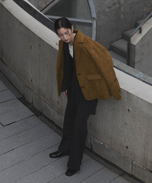 hellam（へラム）の「シャギーテーラードコート（ピーコート）」 - WEAR